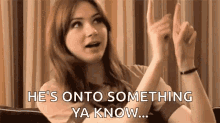 point-up-karen-gillan.gif