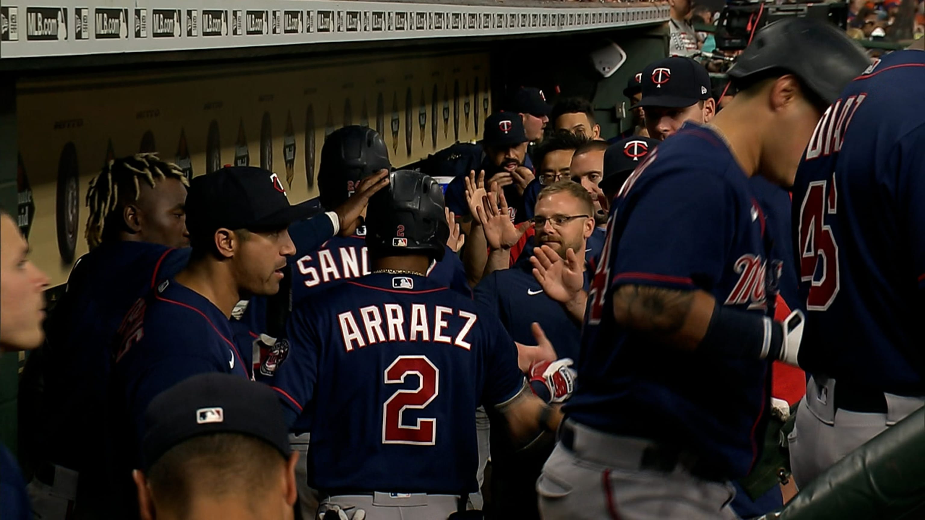 Luis Arraez's sac fly in 5th 's sac fly in 5th  Luis Arraez's sac fly in 5th 's sac fly in 5th