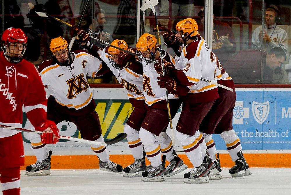 NCAA-Hockey-Wisconsin-vs-Minnesota